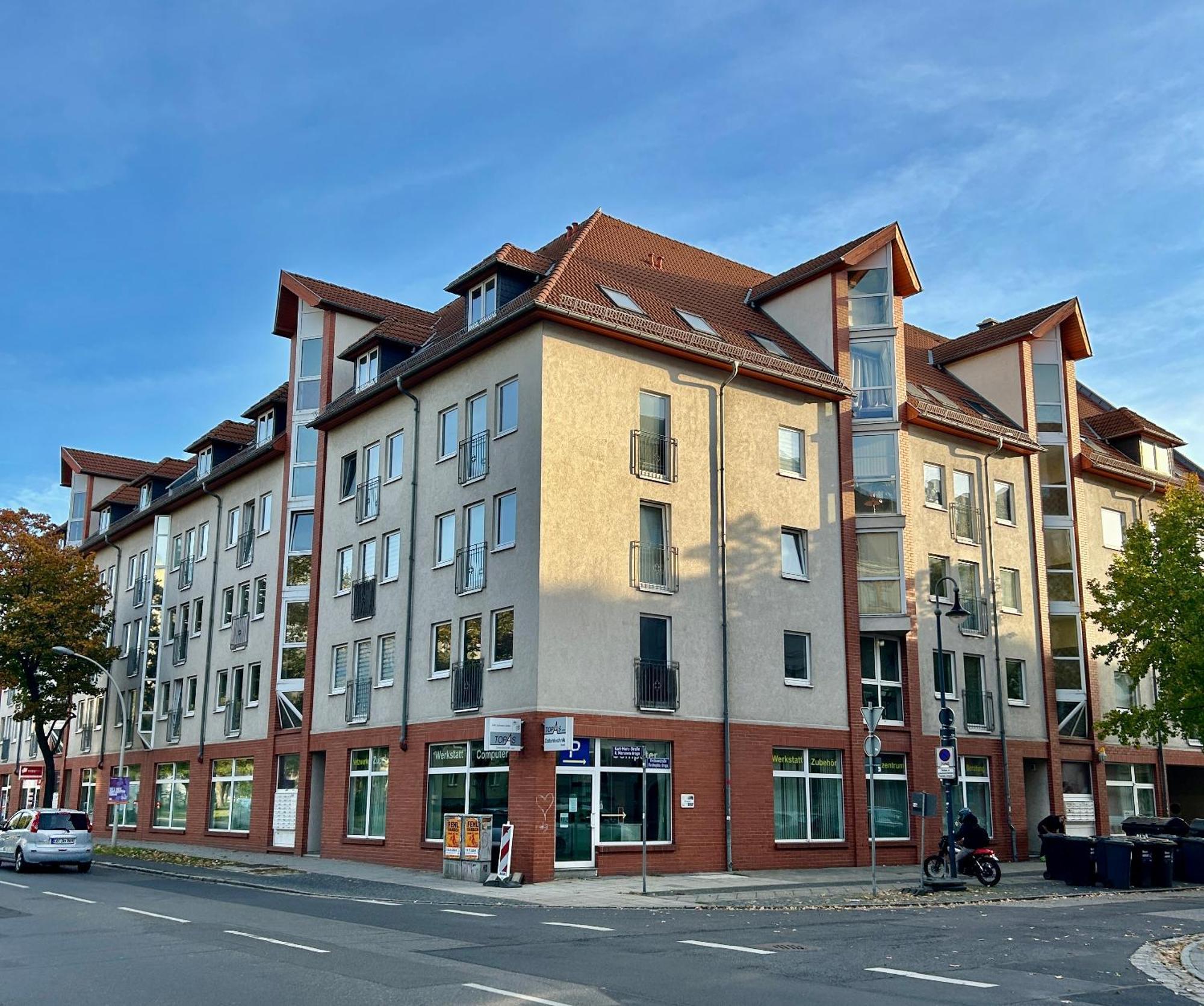 Eigenes Apartment im Herzen der Stadt mit Balkon und WLAN II Cottbus Exterior foto
